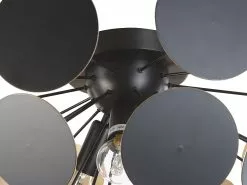 Beliani Lámpara De Techo Negro/dorado MARITSA 12 Beliani Lámpara De Techo Negro/dorado MARITSA -Lámparas comercio undef src sa picid 785748 type whitesh image