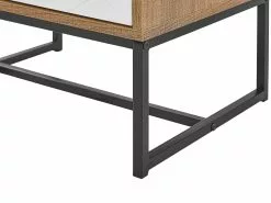 Beliani Mesita De Noche Madera Clara/blanco NUEVA -Lámparas comercio undef src sa picid 787588 type whitesh image