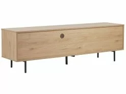 Beliani Mueble TV Madera Clara/blanco ITACA -Lámparas comercio undef src sa picid 789832 type whitesh image