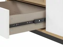 Beliani Mueble TV Madera Clara/blanco ITACA -Lámparas comercio undef src sa picid 789834 type whitesh image