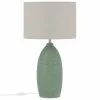 Beliani Lámpara De Mesa Verde OHIO