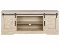 Beliani Mueble TV Madera Clara ULAN 17 Beliani Mueble TV Madera Clara ULAN -Lámparas comercio undef src sa picid 792150 type whitesh image