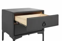 Beliani Mesita De Noche De Piel Sintética Negra SEZANNE 14 Beliani Mesita De Noche De Piel Sintética Negra SEZANNE -Lámparas comercio undef src sa picid 795390 type whitesh image