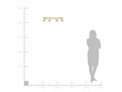 Beliani Lámpara De Techo De Metal Dorado TIGRIS 13 Beliani Lámpara De Techo De Metal Dorado TIGRIS -Lámparas comercio undef src sa picid 795865 type whitesh image