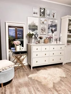 Beliani Mesa Auxiliar Espejo De Cristal VIVY -Lámparas comercio undef src sa picid 797844 type whitesh image