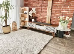 Beliani Mueble TV Madera Oscura/blanco DETROIT 12 Beliani Mueble TV Madera Oscura/blanco DETROIT -Lámparas comercio undef src sa picid 797846 type whitesh image