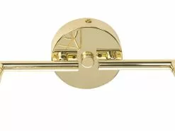 Beliani Lámpara De Techo Dorada ERMA -Lámparas comercio undef src sa picid 801346 type whitesh image