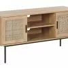 Beliani Mueble TV Madera Clara PASCO