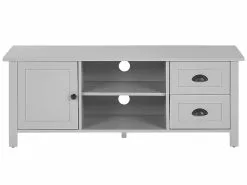 Beliani Mueble TV Gris HONOLULU -Lámparas comercio undef src sa picid 810190 type whitesh image