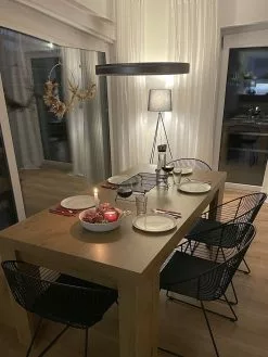 Beliani Lámpara De Pie Negra SAMBRA -Lámparas comercio undef src sa picid 812842 type whitesh image