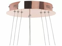 Beliani Lámpara De Techo LED De Metal Rosa Dorado 108 Cm ATREK 19 Beliani Lámpara De Techo LED De Metal Rosa Dorado 108 Cm ATREK -Lámparas comercio undef src sa picid 815666 type whitesh image