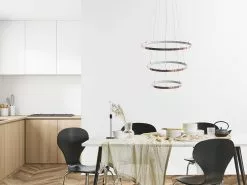 Beliani Lámpara De Techo LED De Metal Rosa Dorado 108 Cm ATREK 14 Beliani Lámpara De Techo LED De Metal Rosa Dorado 108 Cm ATREK -Lámparas comercio undef src sa picid 816470 type whitesh image