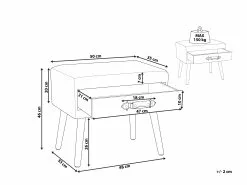 Beliani Mesita De Noche De Terciopelo Negro EUROSTAR 19 Beliani Mesita De Noche De Terciopelo Negro EUROSTAR -Lámparas comercio undef src sa picid 817848 type whitesh image