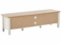 Beliani Mueble TV Madera Clara/beige Crema ATOCA -Lámparas comercio undef src sa picid 822009 type whitesh image