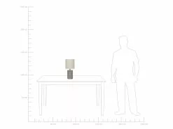 Beliani Lámpara De Mesa De Cerámica Marrón 43 Cm IDER 16 Beliani Lámpara De Mesa De Cerámica Marrón 43 Cm IDER -Lámparas comercio undef src sa picid 822355 type whitesh image