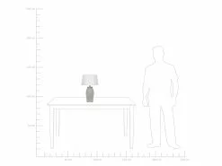 Beliani Lámpara De Mesa De Cerámica Gris Claro/blanco 48 Cm KHOPER 16 Beliani Lámpara De Mesa De Cerámica Gris Claro/blanco 48 Cm KHOPER -Lámparas comercio undef src sa picid 822912 type whitesh image