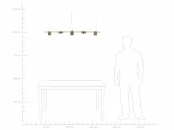 Beliani Lámpara De Techo LED De Metal Latón SESTRA -Lámparas comercio undef src sa picid 824490 type whitesh image