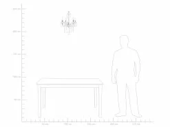 Beliani Lámpara De Techo De Metal Blanco 130 Cm KALANG 18 Beliani Lámpara De Techo De Metal Blanco 130 Cm KALANG -Lámparas comercio undef src sa picid 824496 type whitesh image