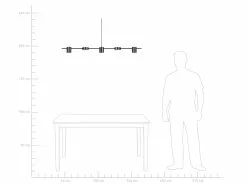 Beliani Lámpara De Techo LED De Metal Negro SESTRA -Lámparas comercio undef src sa picid 824498 type whitesh image