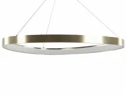 Beliani Lámpara De Techo LED De Acrílico/metal Dorado ⌀ 61 Cm KRABURI
