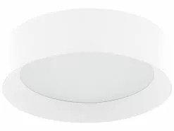Beliani Lámpara De Techo LED De Metal Blanco ⌀ 45 Cm LOEI