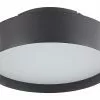 Beliani Lámpara De Techo LED De Metal Negro ⌀ 45 Cm MOEI