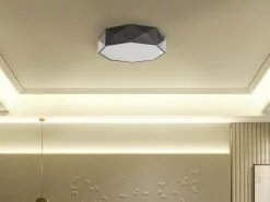 Beliani Lámpara De Techo LED De Metal Negro 50 Cm SVAY 11 Beliani Lámpara De Techo LED De Metal Negro 50 Cm SVAY -Lámparas comercio undef src sa picid 824864 type whitesh image