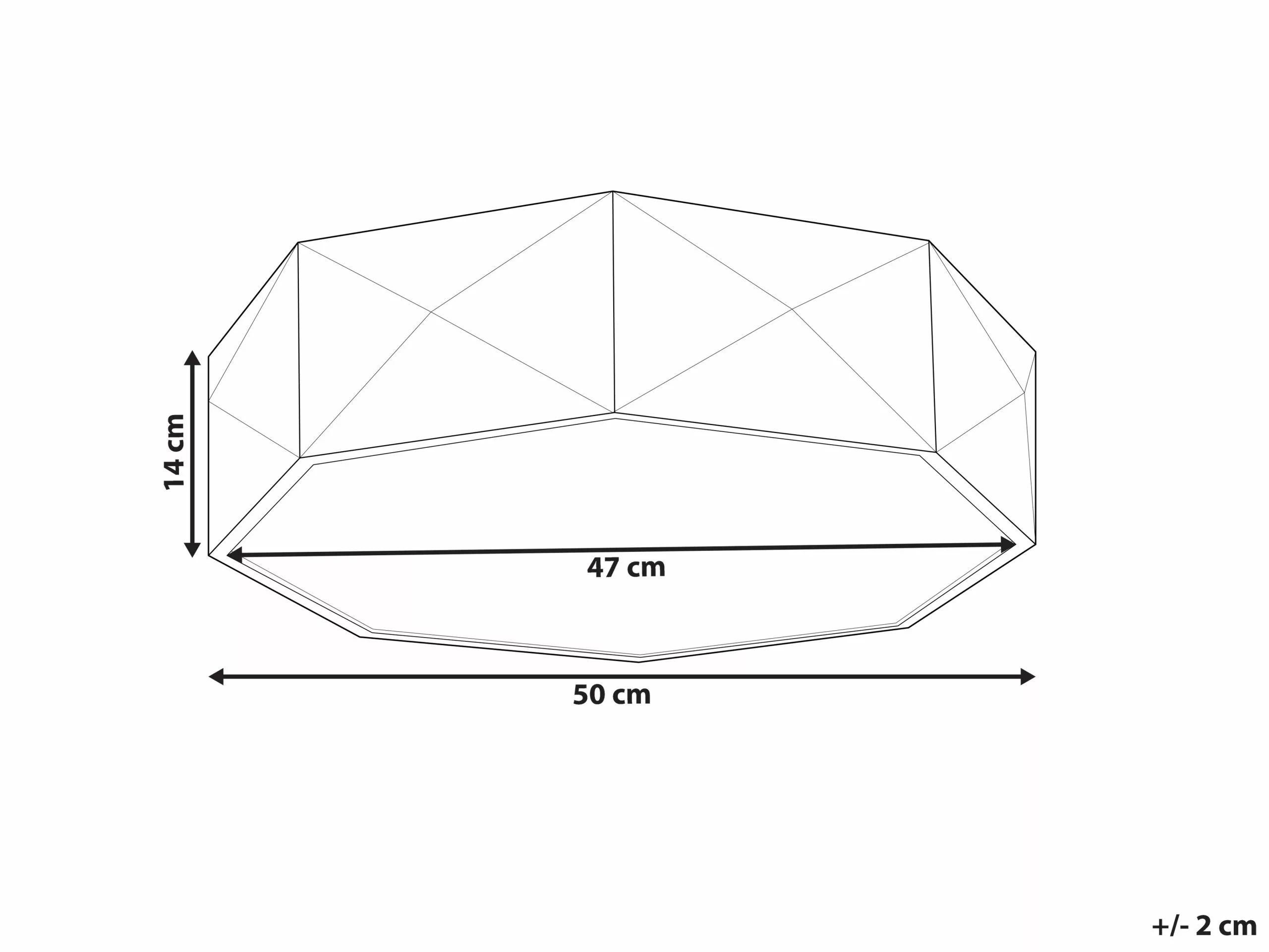 Beliani Lámpara De Techo LED De Metal Negro 50 Cm SVAY 9 Beliani Lámpara De Techo LED De Metal Negro 50 Cm SVAY - Imagen 9
