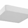 Beliani Lámpara De Techo LED De Metal Blanco 46 X 46 Cm BICOL