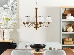 Beliani Lámpara De Techo De Metal Latón 127 Cm BRADANO -Lámparas comercio undef src sa picid 825593 type whitesh image