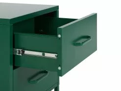 Beliani Mesa De Noche De Metal Verde 43 X 40 Cm MALAVI -Lámparas comercio undef src sa picid 826259 type whitesh image