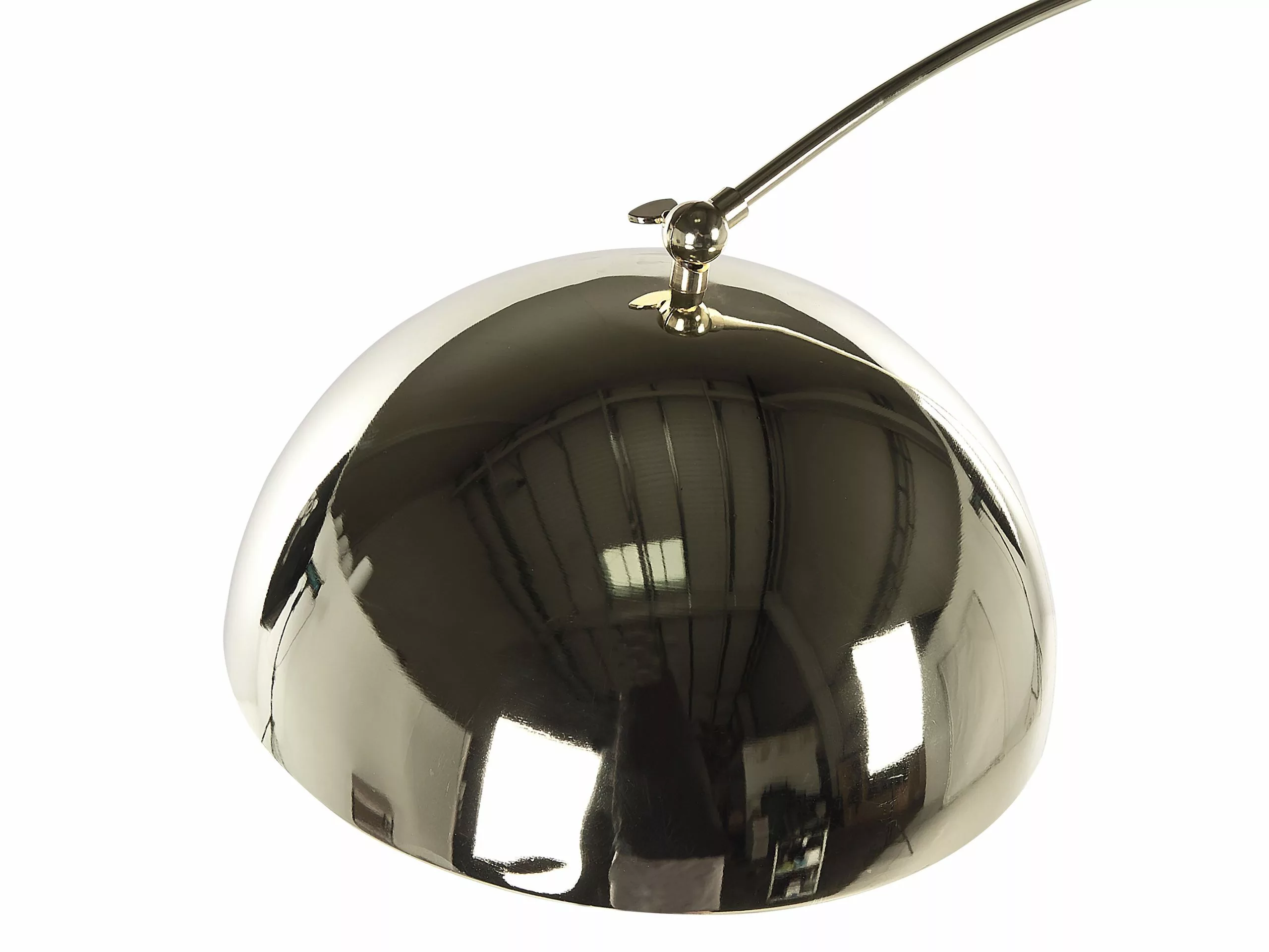 Beliani Lámpara De Pie De Metal Dorado 188 Cm KAMA - Imagen 6