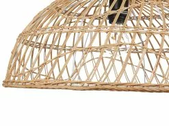 Beliani Lámpara De Techo De Ratán Beige/natural 123 Cm RAVINE -Lámparas comercio undef src sa picid 827276 type whitesh image