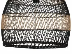Beliani Lámpara De Techo De Ratán Beige/natural/negro 130 Cm BUMI -Lámparas comercio undef src sa picid 827441 type whitesh image