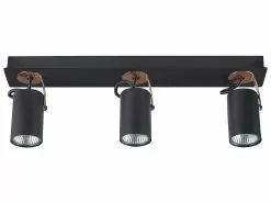 Beliani Lámpara De Techo De Metal Negro/cobrizo 44 Cm KLIP -Lámparas comercio undef src sa picid 828511 type whitesh image