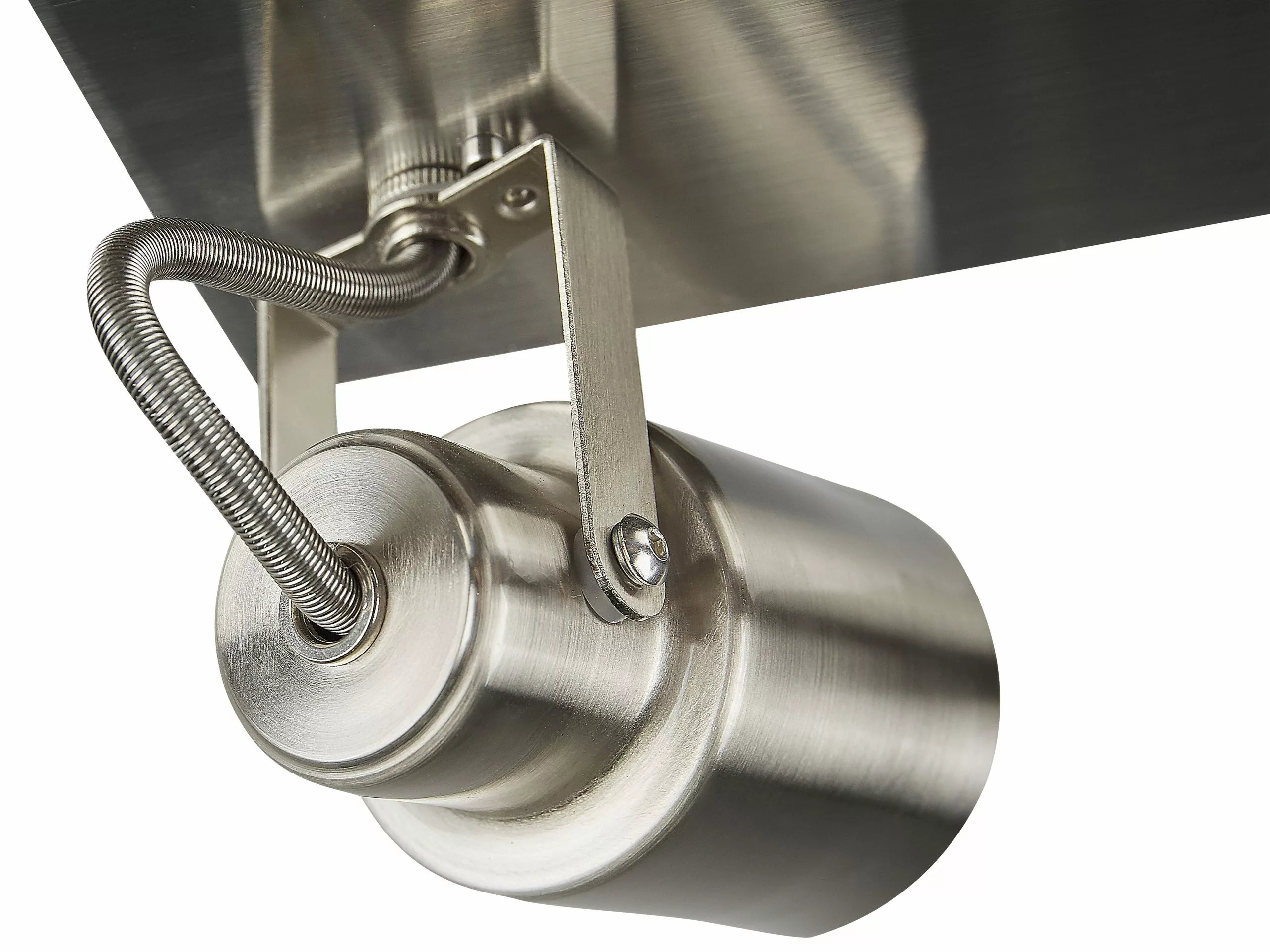 Beliani Conjunto De 4 Lámparas De Techo De Metal Plateado BONTE - Imagen 7