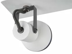 Beliani Conjunto De 3 Lámparas De Techo De Metal Blanco/negro BARO -Lámparas comercio undef src sa picid 828933 type whitesh image