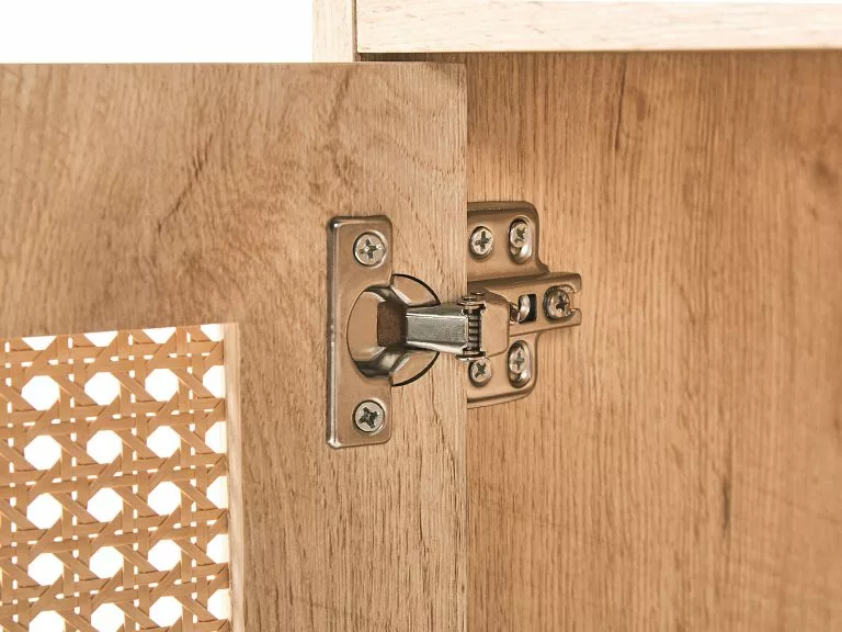 Beliani Mueble TV Madera Clara/beige 140 X 39 Cm PARTON 7 Beliani Mueble TV Madera Clara/beige 140 X 39 Cm PARTON - Imagen 7