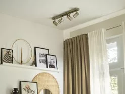 Beliani Lámpara De Techo De Metal Latón 62 Cm KLIP 12 Beliani Lámpara De Techo De Metal Latón 62 Cm KLIP -Lámparas comercio undef src sa picid 829690 type whitesh image