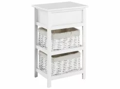 Beliani Mesa De Noche Blanco/beige 39 X 30 Cm FLOWELLA 14 Beliani Mesa De Noche Blanco/beige 39 X 30 Cm FLOWELLA -Lámparas comercio undef src sa picid 829793 type whitesh image