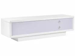 Beliani Mueble TV Blanco 158 X 39 Cm ANTONIC -Lámparas comercio undef src sa picid 832486 type whitesh image
