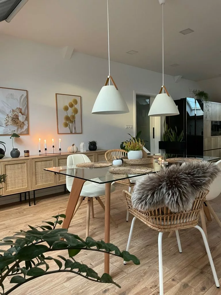 Beliani Mueble TV Madera Clara PASCO - Imagen 4