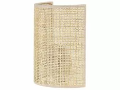 Beliani Lámpara De Pared De Ratán Natural DEMITRIE -Lámparas comercio undef src sa picid 837160 type whitesh image