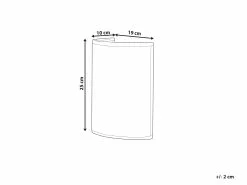 Beliani Lámpara De Pared De Ratán Natural DEMITRIE -Lámparas comercio undef src sa picid 837165 type whitesh image