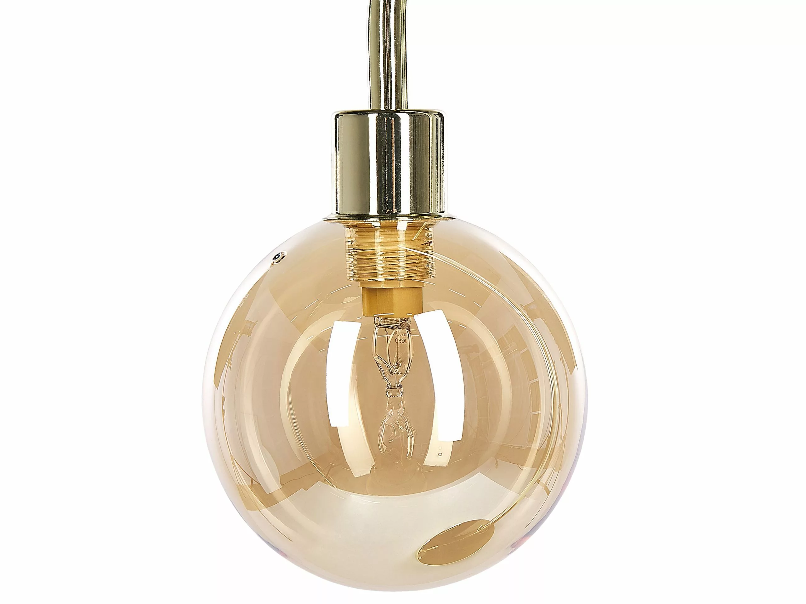 Beliani Lámpara De Mesa De Metal Dorado 41 Cm RAMIS 4 Beliani Lámpara De Mesa De Metal Dorado 41 Cm RAMIS - Imagen 4