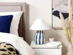 Beliani Lámpara De Mesa De Cerámica Beige Claro/azul/blanco 43 Cm LUCHETTI 15 Beliani Lámpara De Mesa De Cerámica Beige Claro/azul/blanco 43 Cm LUCHETTI -Lámparas comercio undef src sa picid 844182 type whitesh image