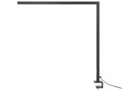Beliani Lámpara De Mesa LED De Metal Negro 120 Cm OCTANT