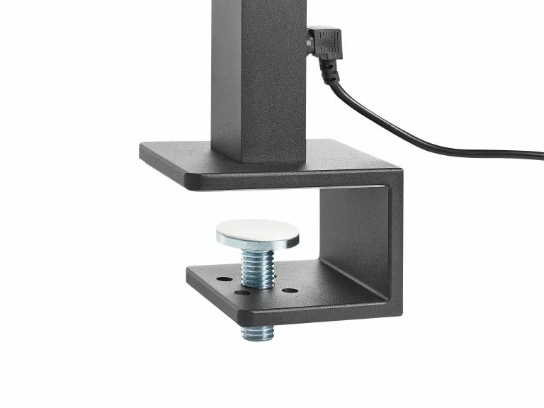 Beliani Lámpara De Mesa LED De Metal Negro 120 Cm OCTANT 7 Beliani Lámpara De Mesa LED De Metal Negro 120 Cm OCTANT - Imagen 7