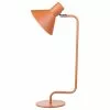 Beliani Lámpara De Mesa De Metal Naranja 51 Cm RIMAVA