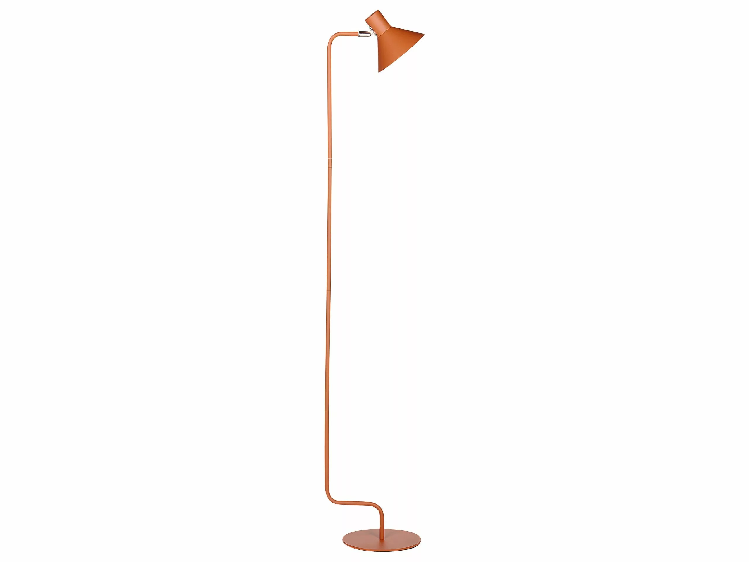 Beliani Lámpara De Pie De Metal Naranja 154 Cm RIMAVA 1 Beliani Lámpara De Pie De Metal Naranja 154 Cm RIMAVA